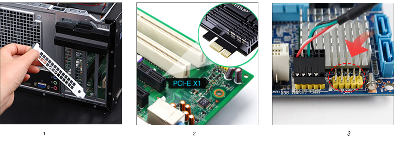 EDUP WiFi 6 AX3000 PCIe WiFi Card